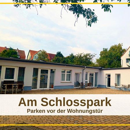 Fewo Urban Gotha - Apartment Orangerie - Am Schlosspark- Parken An Der Der Tuer- Barrierefrei, 900 Meter Zum Bahnhof - Wallbox Exterior photo
