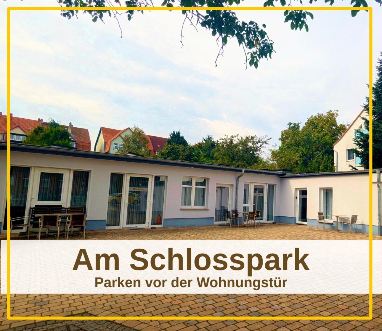 Fewo Urban Gotha - Apartment Orangerie - Am Schlosspark- Parken An Der Der Tuer- Barrierefrei, 900 Meter Zum Bahnhof - Wallbox Exterior photo